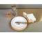 Assiette Plate Blanche Bord Dore Par Boite De - 6