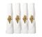 Lot De 4 Ronds De Serviette Coquillage Dore