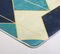 Tapis Triangle Bleu/beige - 80x150