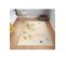 Tapis Monde Beige - 80x150