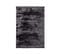 Tapis Softy Anthracite à Franges - 80x150