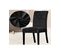 Lot De Housse De Chaise En Velours Coloris - Noir, Lot - 2