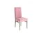 Lot De 8 Housses De Chaise Extensible Rose - Taille Unique