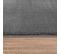 Tapis Uni Gris Anthracite Lavable Doux - Loft Gris - 240x340 Cm