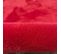 Tapis Uni Rouge Lavable Doux - Loft Rouge - 200x290 Cm