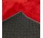 Tapis Uni Rouge Lavable Doux - Loft Rouge - 200x290 Cm