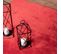 Tapis Uni Rouge Lavable Doux - Loft - 200 x 140 cm