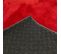 Tapis Uni Rouge Lavable Doux - Loft Rouge - 80x150 Cm