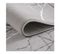 Tapis Marbre Gris Argenté - Dubai 55 - 170x120 cm