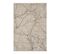 Tapis Marbre Beige Cuivré Argenté - Dubai 55 - 170x120 cm