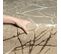 Tapis Marbre Beige Cuivré Argenté - Dubai 55 - 170x120 cm