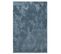 Tapis Uni Bleu Canard Lavable Doux - Loft - 230x160 cm