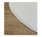 Tapis Uni Blanc Lavable Doux - Loft - 120 x 120 cm