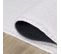 Tapis Uni Blanc Lavable Doux - Loft - 120 x 120 cm