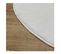 Tapis Uni Blanc Lavable Doux - Loft Blanc - 160x160 Cm