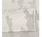 Tapis Abstrait Crème Taupe Monaco 50 - 170x120 cm