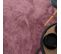 Tapis Doux Rose Foncé - Lumia - 170x120 cm