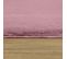 Tapis Doux Rose Foncé - Lumia Rose - 120x120 Cm