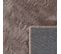 Tapis Doux Marron - Lumia Taupe - 80x80 Cm