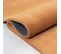 Tapis Uni Orange Lavable Doux - Loft Terracotta Orange - 80x150 Cm