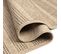 Tapis Extérieur Intérieur Effet Jute Beige Kenzy 03 Beige - 120x170 Cm