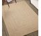 Tapis Extérieur Intérieur Effet Jute Beige Kenzy 01 Beige - 160x230 Cm