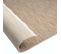 Tapis Uni Beige à Franges Impulse Beige - 120x170 Cm