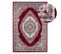 Tapis Oriental Rouge Tabriz Rouge - 80x150 Cm