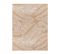 Tapis Extérieur Intérieur Effet Jute Feuille Beige Caracas 26 Beige - 120x170 Cm