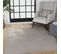 Tapis Lavable Beige Stilo 390 Beige - 120x160 Cm