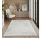 Tapis Moderne Arc Crème Gris - Ela 20 Crème - 200x290 Cm