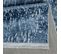 Tapis Lavable Bleu Istanbul 07 Bleu - 200x400 Cm