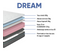 Matelas Mousse Dream Accueil Mémoire De Forme 50kg/m³ - 23 Cm – 160x200 cm + 2 Oreillers 60x60 cm