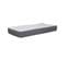 Ensemble Matelas Mousse Luxe - 90x190 Et 1 Oreiller Mémoire 50x70 - Sommier Tapissier Noir