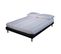 Ensemble Matelas Mousse Eco - 160x200 Et 2 Oreillers 50x70 - Mousse Et Sommier Noir