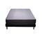 Ensemble Matelas Mousse Luxe - 140x190cm - Mousse Et Sommier Noir