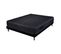 Ensemble Matelas Mousse Cosmos Black - 160x200 - Accueil Mémoire De Forme Et Sommier Noir