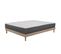 Ensemble Matelas Mousse Luxe - 160x200cm - Mousse Et Sommier Kit Couleur Chêne