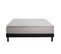 Ensemble Matelas Mousse Cosmos White - 140x190cm - Accueil Mémoire De Forme Et Sommier Kit Gris