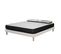 Ensemble Matelas Mousse Memory - 160x200 Et 2 Oreillers 70x40 - Sommier Blanc