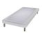 Ensemble Matelas Mousse Eco - 90x190 Et 1 Oreiller Flocons Mémoire 50x70 - Sommier Tapissier Blanc