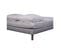 Ensemble Matelas Mousse Eco - 90x190 Et 1 Oreiller Flocons Mémoire 50x70 - Sommier Tapissier Blanc