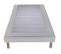 Ensemble Matelas Mousse Cosmos White Accueil Mémoire - 90x190cm - 1 Oreiller 70x40 - Sommier Blanc