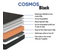 Ensemble Matelas Mousse Cosmos Black Accueil Mémoire - 160x200 - 2 Oreillers 70x40 - Sommier Blanc