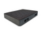 Ensemble Matelas Mousse Cosmos Black Accueil Mémoire - 140x190 - 2 Oreillers 70x40 - Sommier Blanc