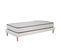 Ensemble Matelas Mousse Confort - 90x190cm - Mousse - 18 Cm Et Sommier Blanc