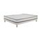 Ensemble Matelas Mousse Confort - 160x200 - Mousse - 18 Cm Et Sommier Blanc