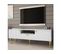 Meuble TV "dorset " - 160 X 54 X 40 Cm - Blanc