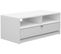 Table Basse Tireno - 100 Cm X 40 Cm X 50 Cm-  Blanc