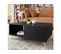 Table Basse "temerra " 99 X 62 X 45 Cm - Noir